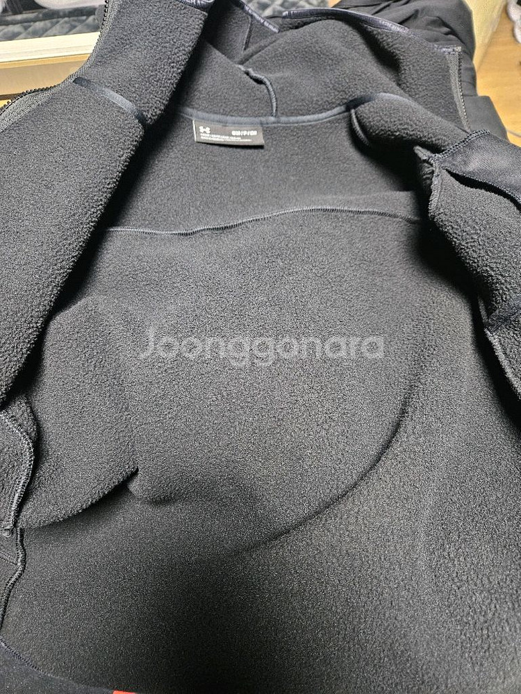 언더아머 플리스 기모 집업(새상품) 남녀공용--2