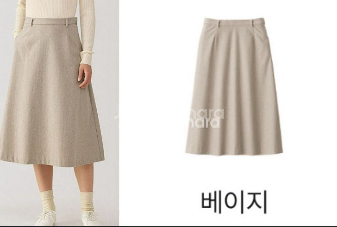 아라 가디건 스커트--2