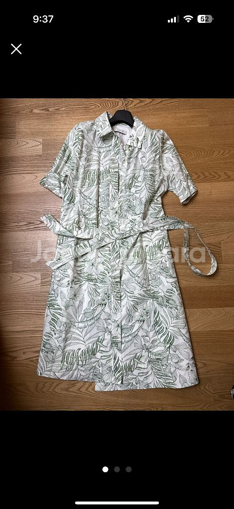 아이잗바바 플라워 패턴 셔츠 원피스--0