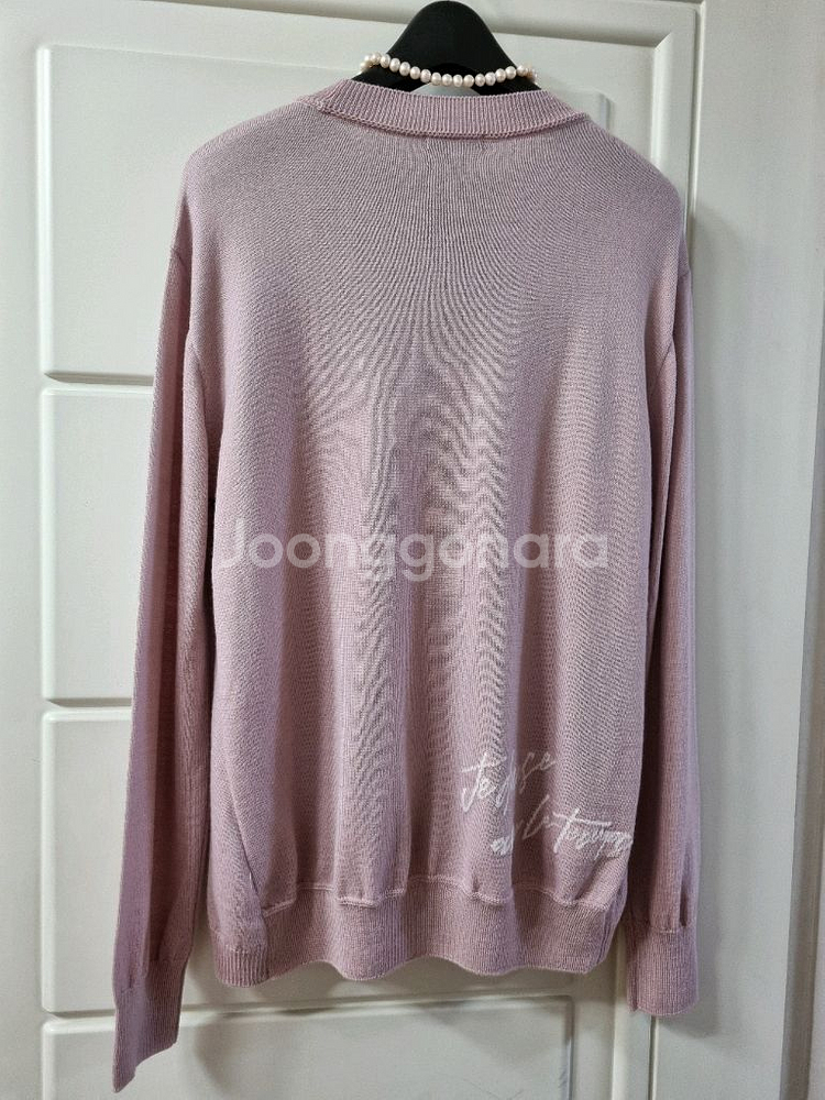 시슬리 바이올렛 하트 니트--4