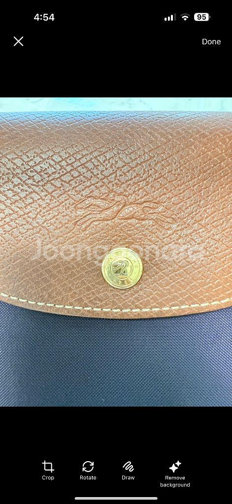 정품 LONGCHAMP 르 플리아 토트백--1