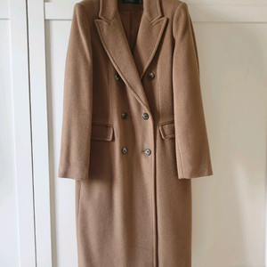 로렌랄프로렌 울코트 카멜색코트 새상품급