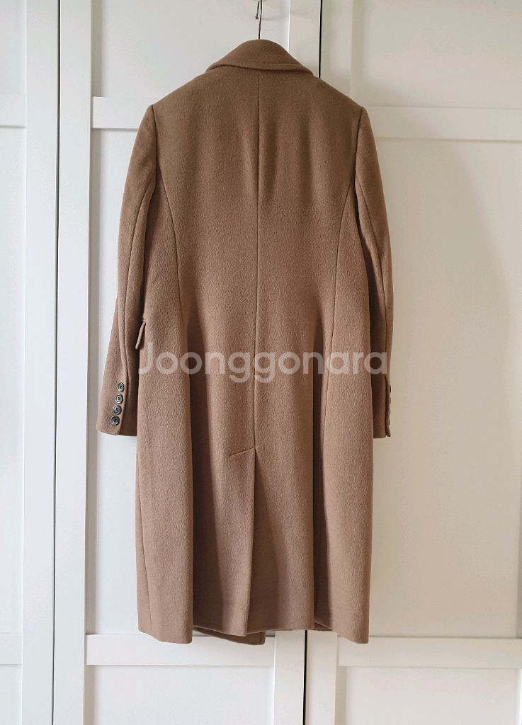 로렌랄프로렌 울코트 카멜색코트 새상품급--1