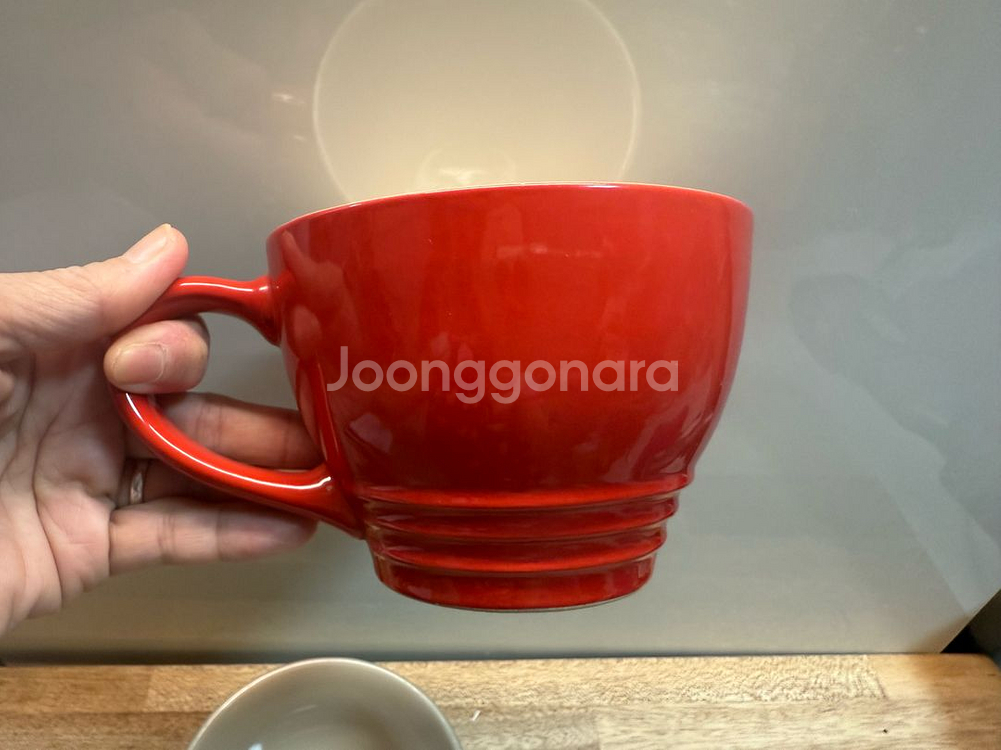 르쿠르제 자이언트 카푸치노머그 400ml 2p--1