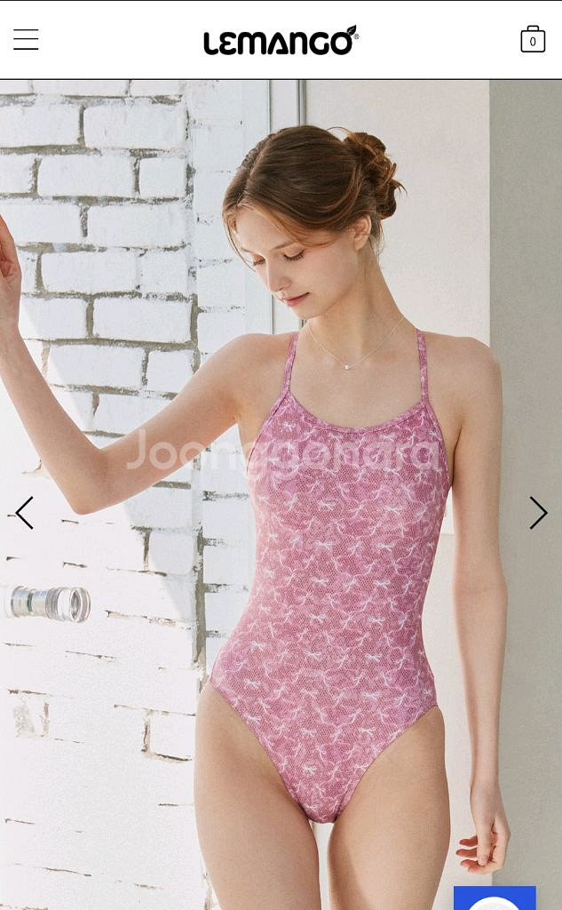 르망고 폴웨어 원피스 수영복--2