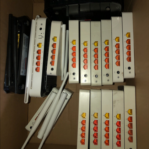 부품용 폐자재용 공유기랑 셋탑박스 총 17개 일괄(내용 필독)