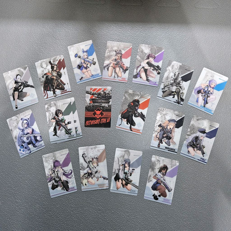 니케 AR카드, 메탈카드, 웨하스 등 여러종류 포토카드 이미지