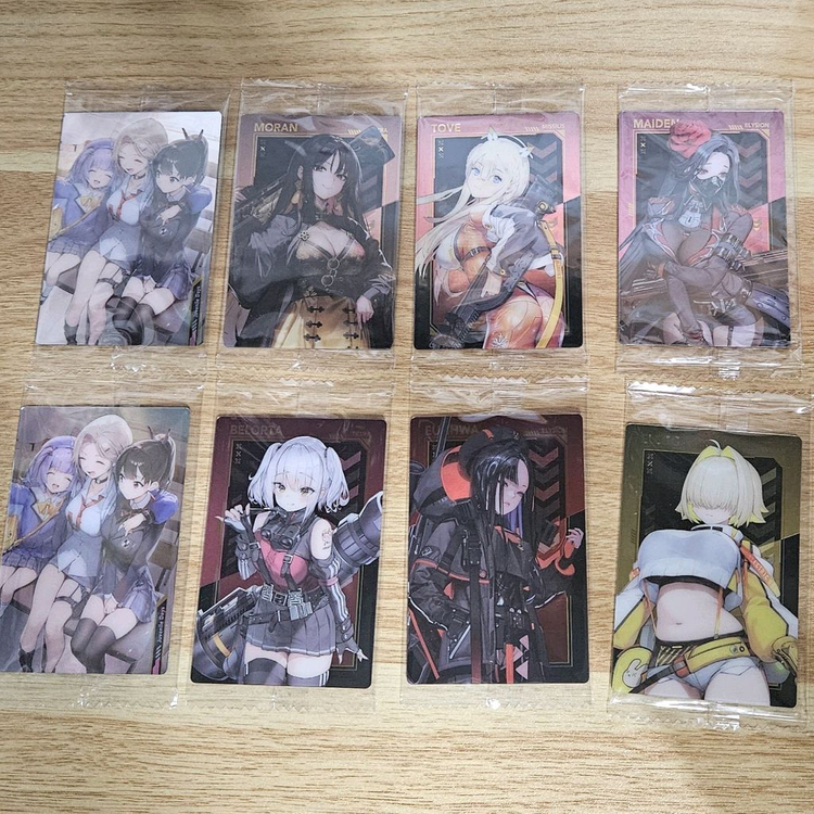 니케 AR카드, 메탈카드, 웨하스 등 여러종류 포토카드 이미지