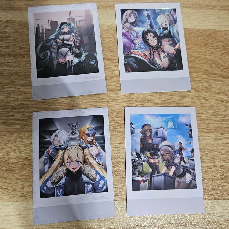 니케 AR카드, 메탈카드, 웨하스 등 여러종류 포토카드 이미지