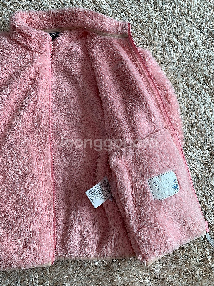 140 여아옷>> 후리스 2종 + 티셔츠 2종--2