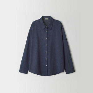 온드민 윈터 체크셔츠 블루 + 레그워머