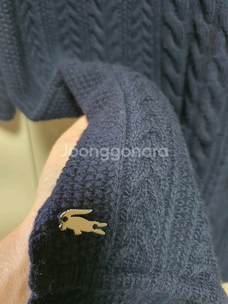 라코스테 브이넥 니트 원피스(호칭34,90)/2.5만원--2