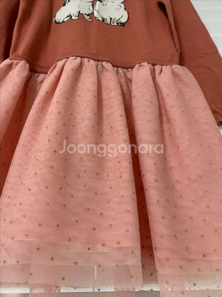 140 사이즈: H&M 여아 원피스 2종--1