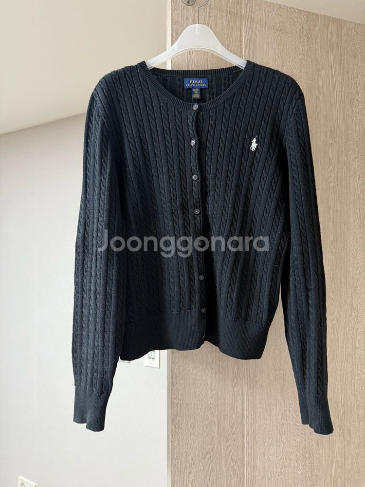폴로 걸즈 가디건 XL 블랙--0