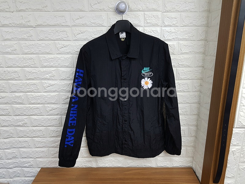 나이키 바람막이 점퍼 남성 XL 105 (HBR 언라인드 코치 재킷)--0