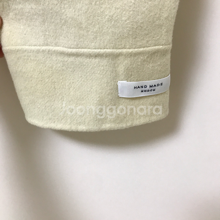 KNOCK 버터옐로우 울90% 핸드메이드 자켓 듀엘 쥬크 온앤온 마크들리 모한 허앤쉬 블로썸 베지터블 시에--2