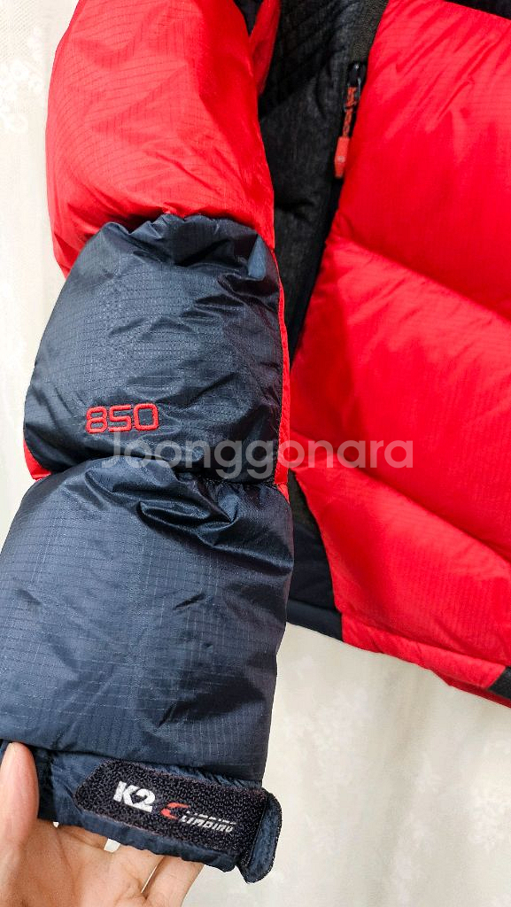 K2 850 필파워 구스패딩--9