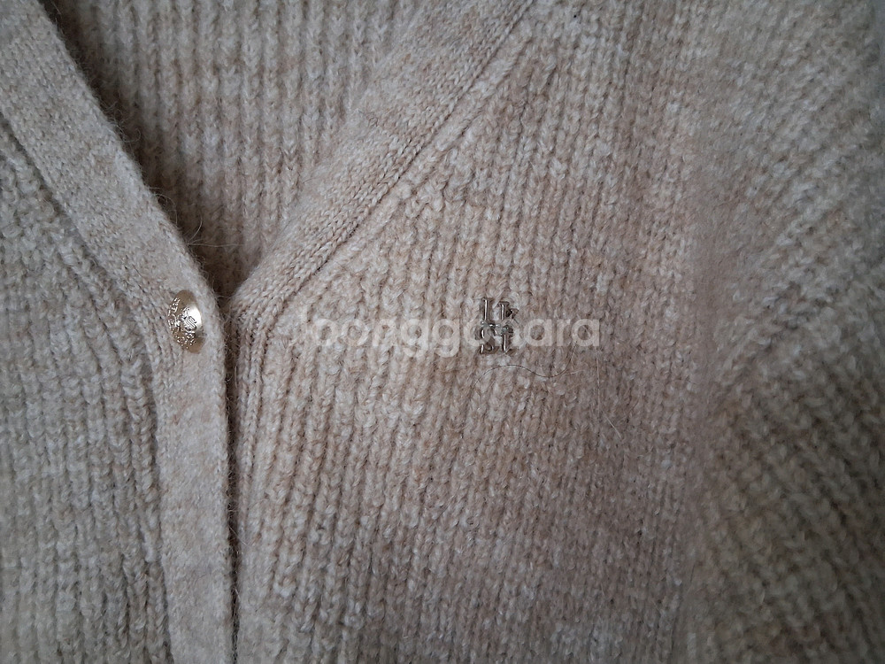 록캐스트 울 알파카 가디건--2