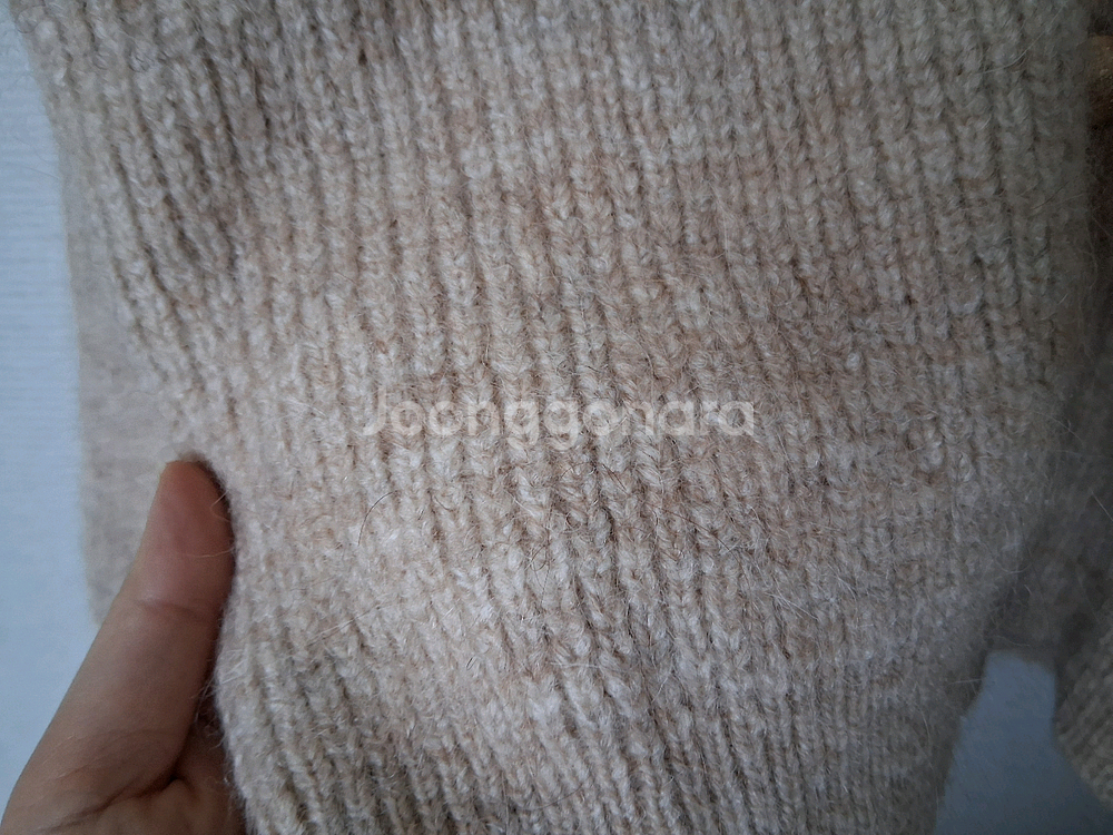 록캐스트 울 알파카 가디건--3