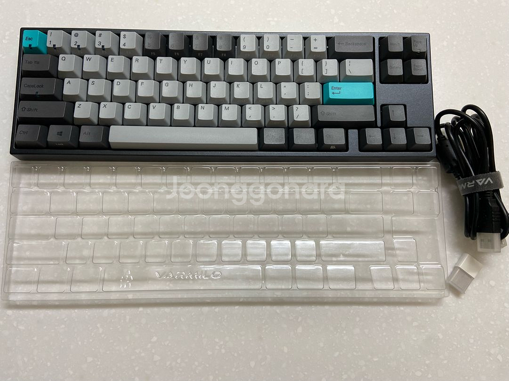 바밀로 x 덕키 MIYA 저소음적축 유무선 키보드--2