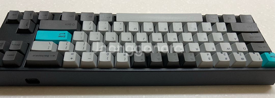 바밀로 x 덕키 MIYA 저소음적축 유무선 키보드--5