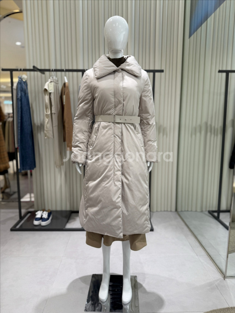 ZOOC 벨티드 롱패딩 온앤온 올리브데올리브 보브 지컷 씨씨콜렉트 미샤 시스템 타임 잇미샤--6