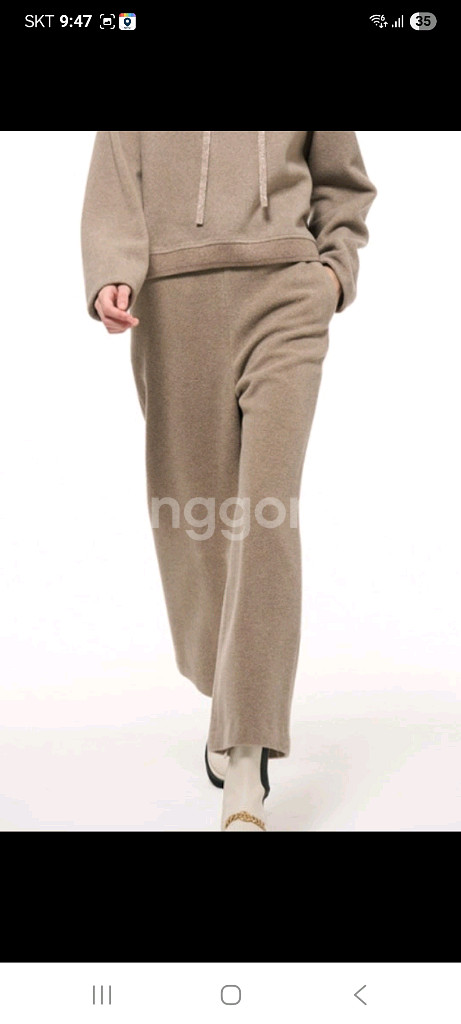 타임부클니트 캐시미어니트바지 66--8