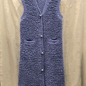 듀엘 DEWL 롱 니트 베스트 55~66