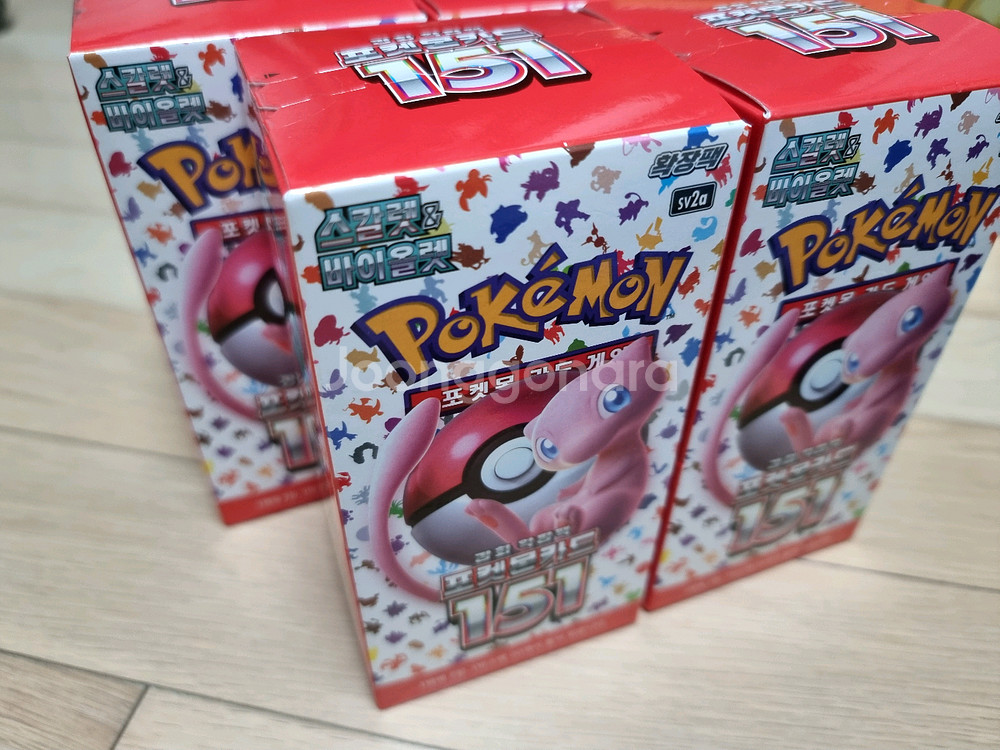 포켓몬카드 미개봉박스 팝니다--3