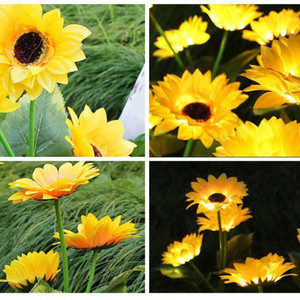 태양광 정원등 LED 태양열 가로등 잔디등 꽃등 조경 전구