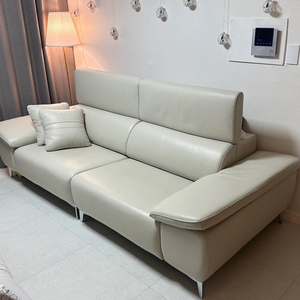 SOLAB 마스 천연가죽 소파(상태최상)