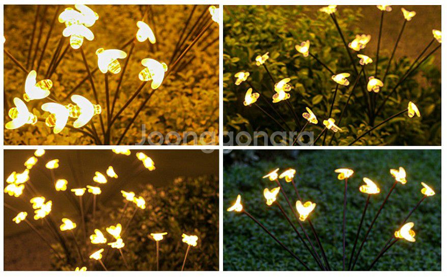 태양광 정원등 LED 태양열 가로등 잔디등 꽃등 조경 전구--0