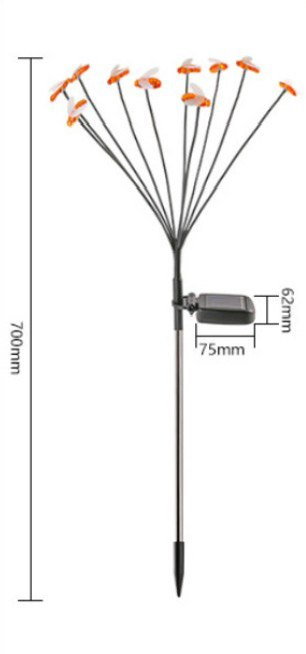 태양광 정원등 LED 태양열 가로등 잔디등 꽃등 조경 전구--1