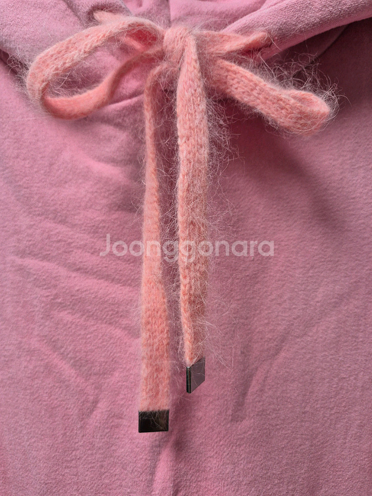 로즈베이 딸기우유 핑크 후드 약기모 원피스프리사이즈--1