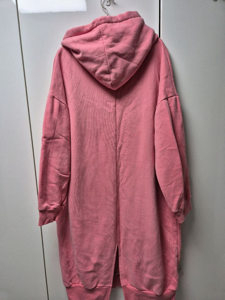 로즈베이 딸기우유 핑크 후드 약기모 원피스프리사이즈--2