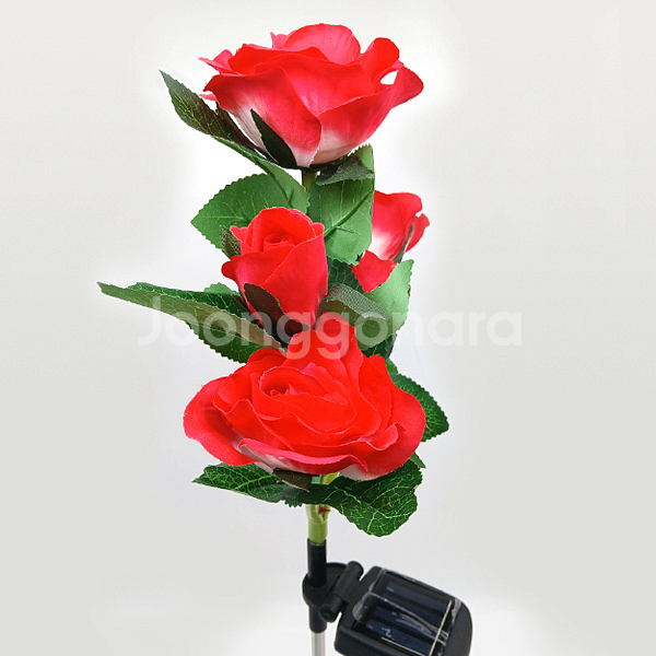 태양광 정원등 LED 태양열 가로등 잔디등 꽃등 조경 전구--3