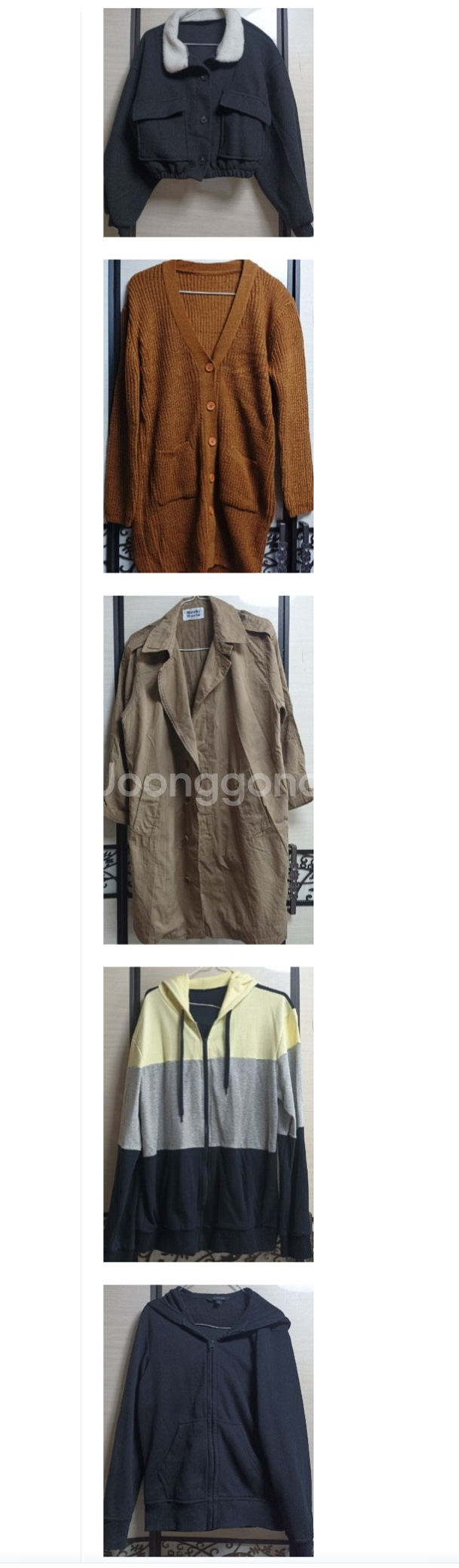 여성 가디건&니트&원피스 세트외 35벌 점퍼 자켓 가디건 청바지 가방외 다드려요--0