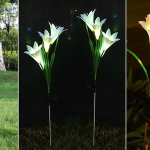 태양광 정원등 LED 태양열 가로등 잔디등 꽃등 조경 전구