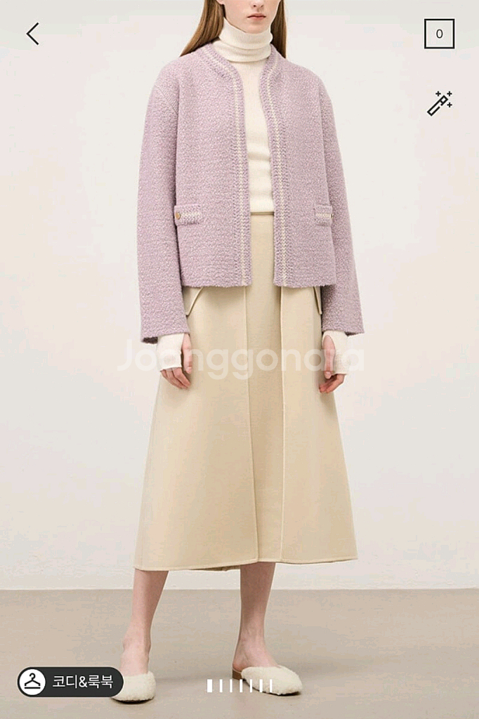 더캐시미어 오픈 가디건 (랑방,마인,타임,더캐시미어)--0