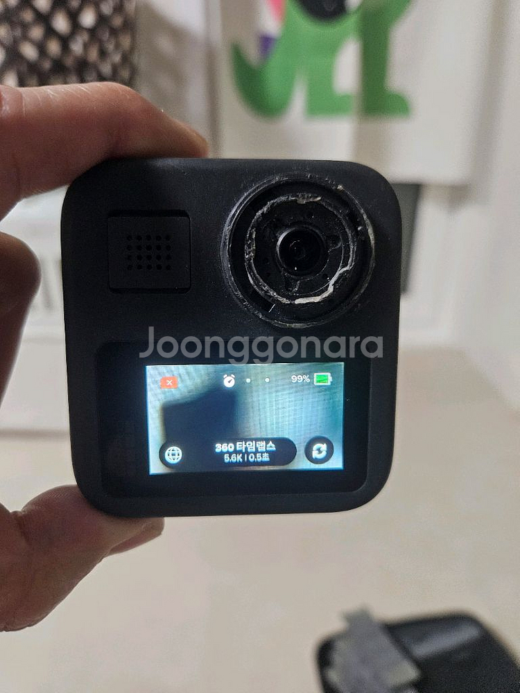 고프로 MAX 액션캠 부품용(양쪽 렌즈 없음)--2