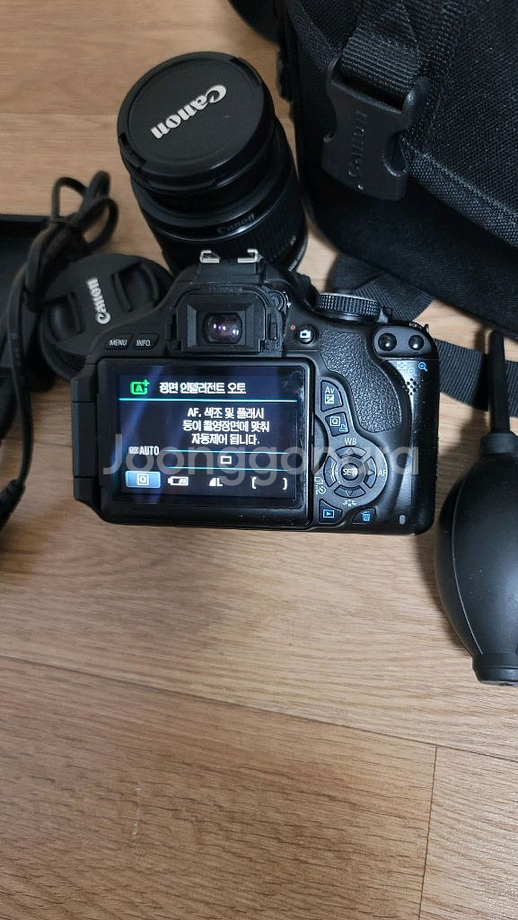 캐논 EOS 600D 카메라 + 렌즈--1