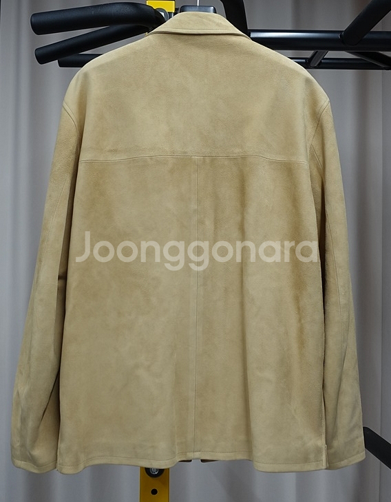 랄프 로렌 퍼플 라벨 카멜 스웨이드 자켓--2