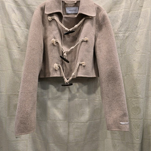 모어댄예스터데이 더플 코트 크롭 자켓 프리사이즈