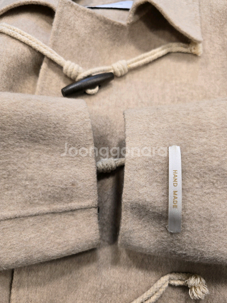 모어댄예스터데이 더플 코트 크롭 자켓 프리사이즈--5