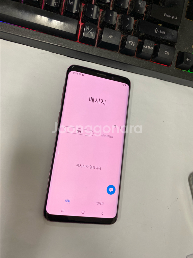 갤럭시S9플러스 퍼플 외관깔끔 64GB 잔상폰 게임폰 업무폰--3