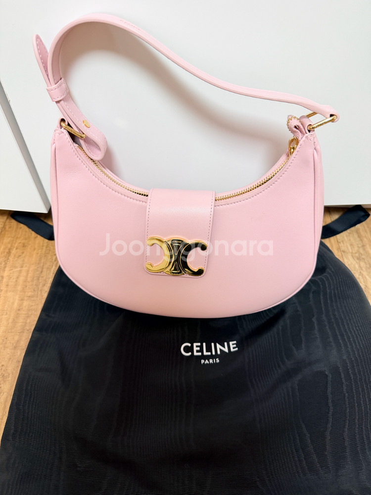 셀린느 트리옹프 아바백 핑크--2