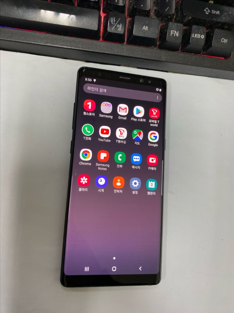 .SK 갤럭시노트8 블랙 외관깔끔 64GB 업무폰 이미지