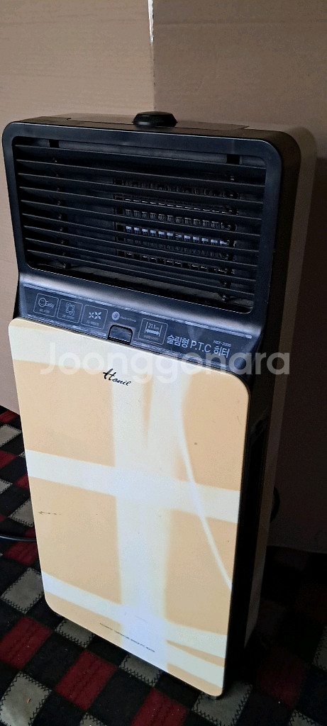 전기온풍기 한일 슬림형 PTC 히터 HEF-3300--2