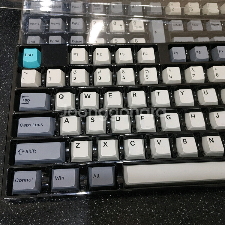 키크론 PBT 돌치블루 키캡 세트(219키)--2