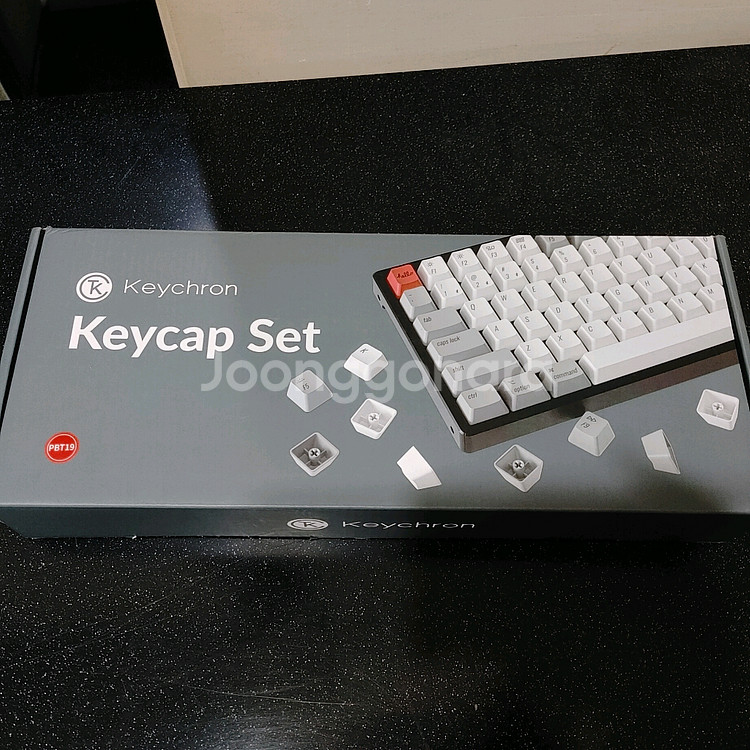 키크론 PBT 돌치블루 키캡 세트(219키)--4